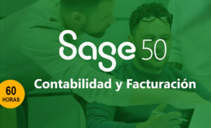 Curso online de Sage 50: Contabilidad y Facturación, de 60 horas