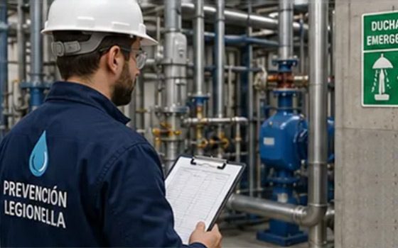 Curso online de Legionella: Operaciones Menores de Prevención y Control (RD 487/2022)